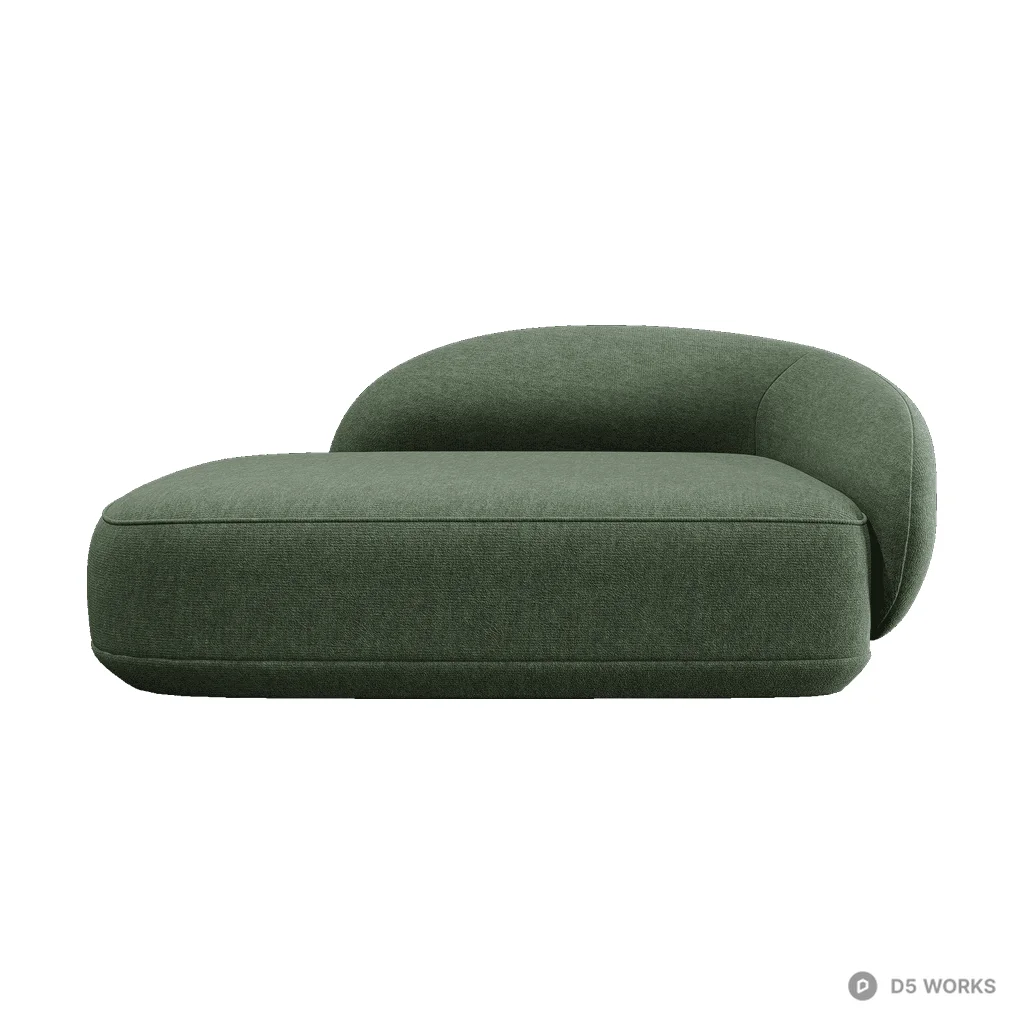 Bolzano Lounging Unit 3d model - Image 1