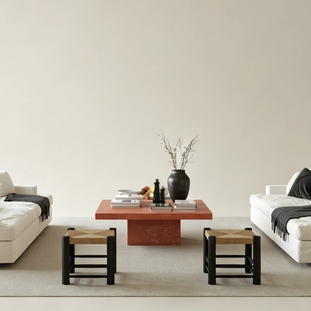 Mid-Century Modern Living Room Furniture Set 3d model