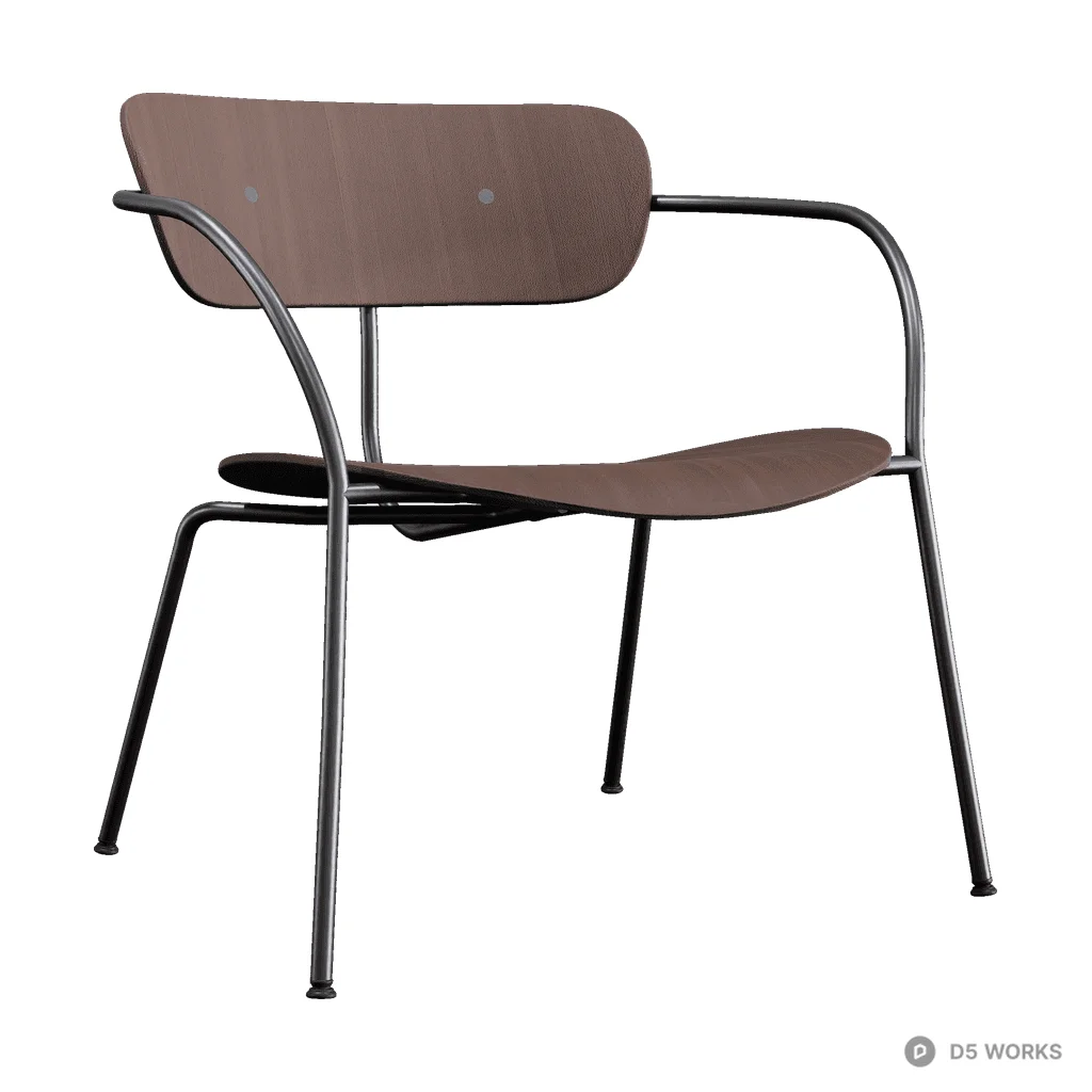Pavilion AV5 Dining Chair 3d model - Image 1