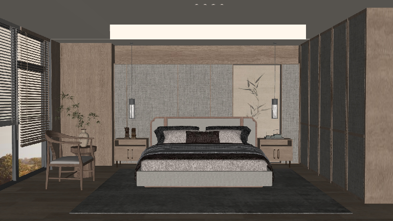 Chinese Home Bedroom