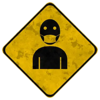 Safety sign 01 3d model