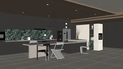 Modern Open Kitchen