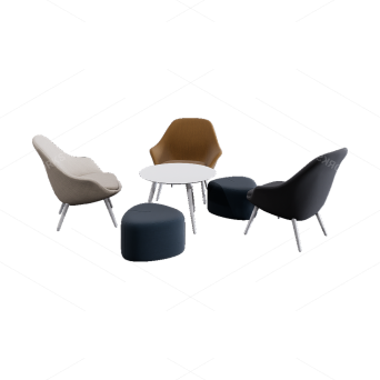 Furniture Sets 3D Models