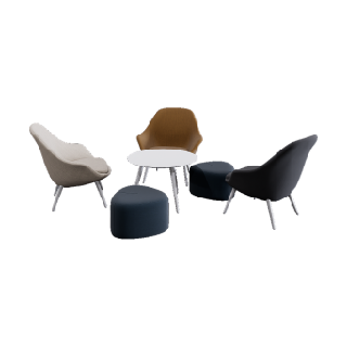 Adelaide + Bornholm Table and Chair Set