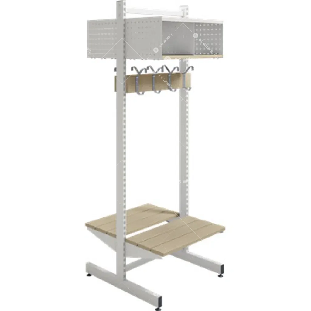 Scandinavian Coat Rack 3d model thumbnail 5