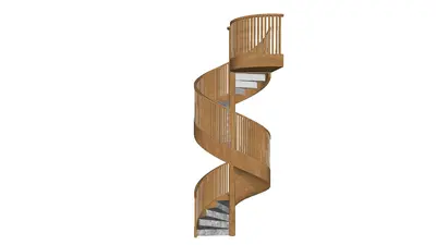 Modern Spiral Staircase