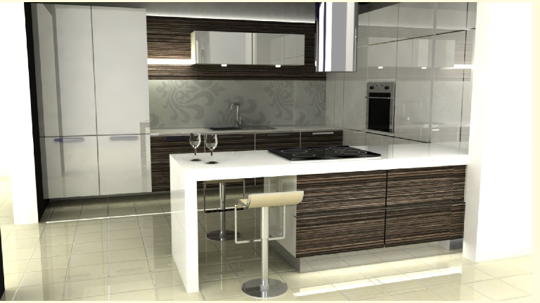 Modern Open Kitchen