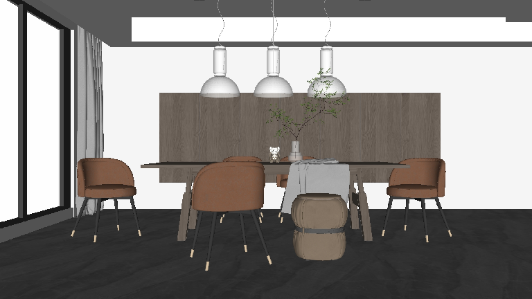 Modern Dining Room (Home)