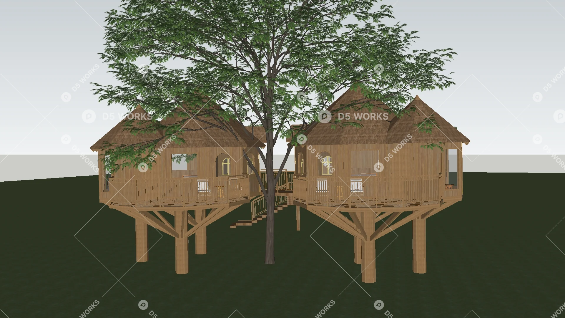 Watermark Treehouse Modern Treehouse