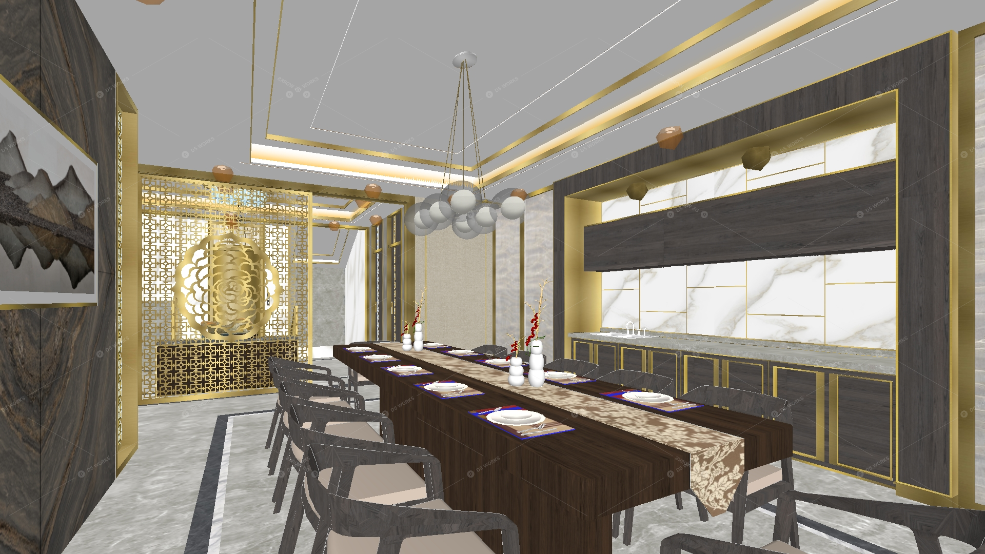 Dining Rooms 3D Models
