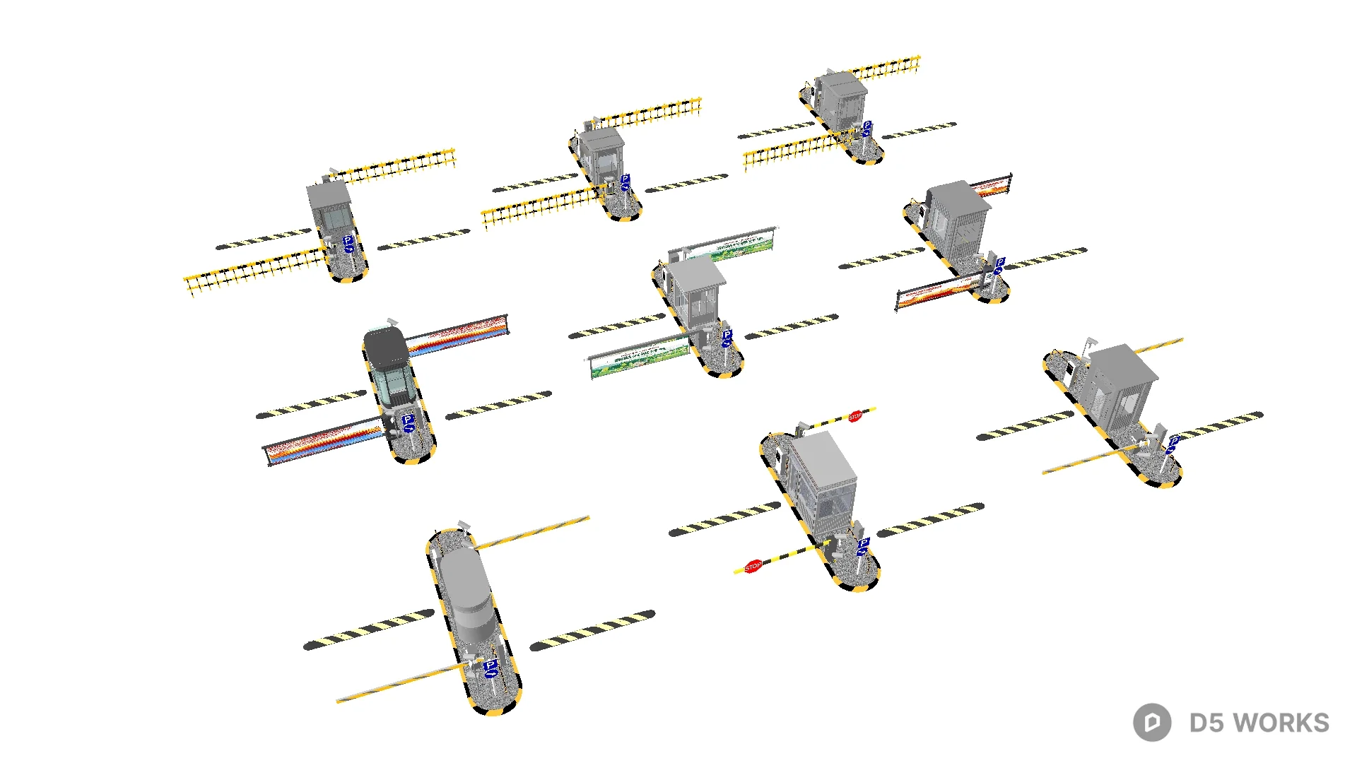 Free Satellite Array 3D Model .skp