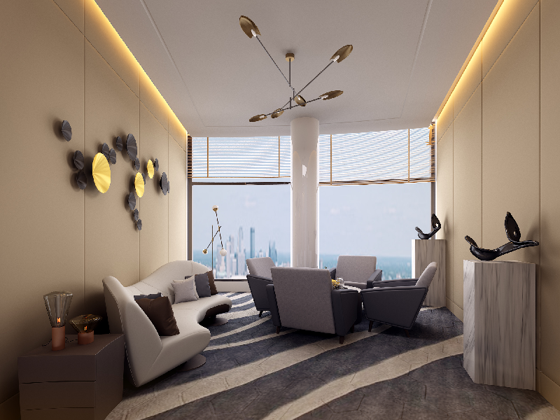 Modern Reception Room