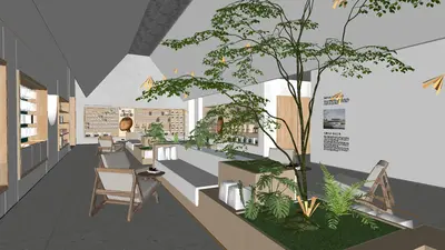 Modern Agricultural Exhibition Hall