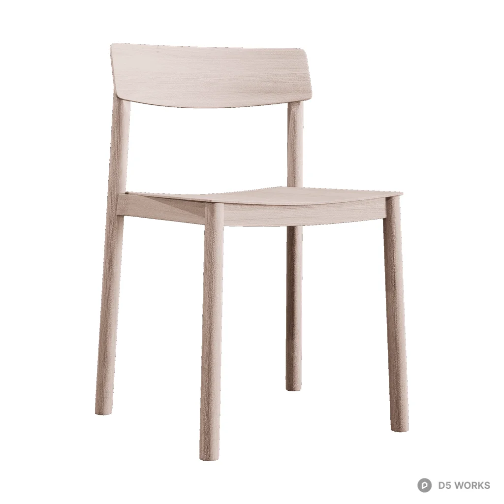 Betty TK2 Dining Chair 3d model - Image 1