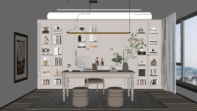 Transitional Pendant Light