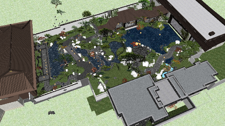 Chinese Courtyard Landscapes