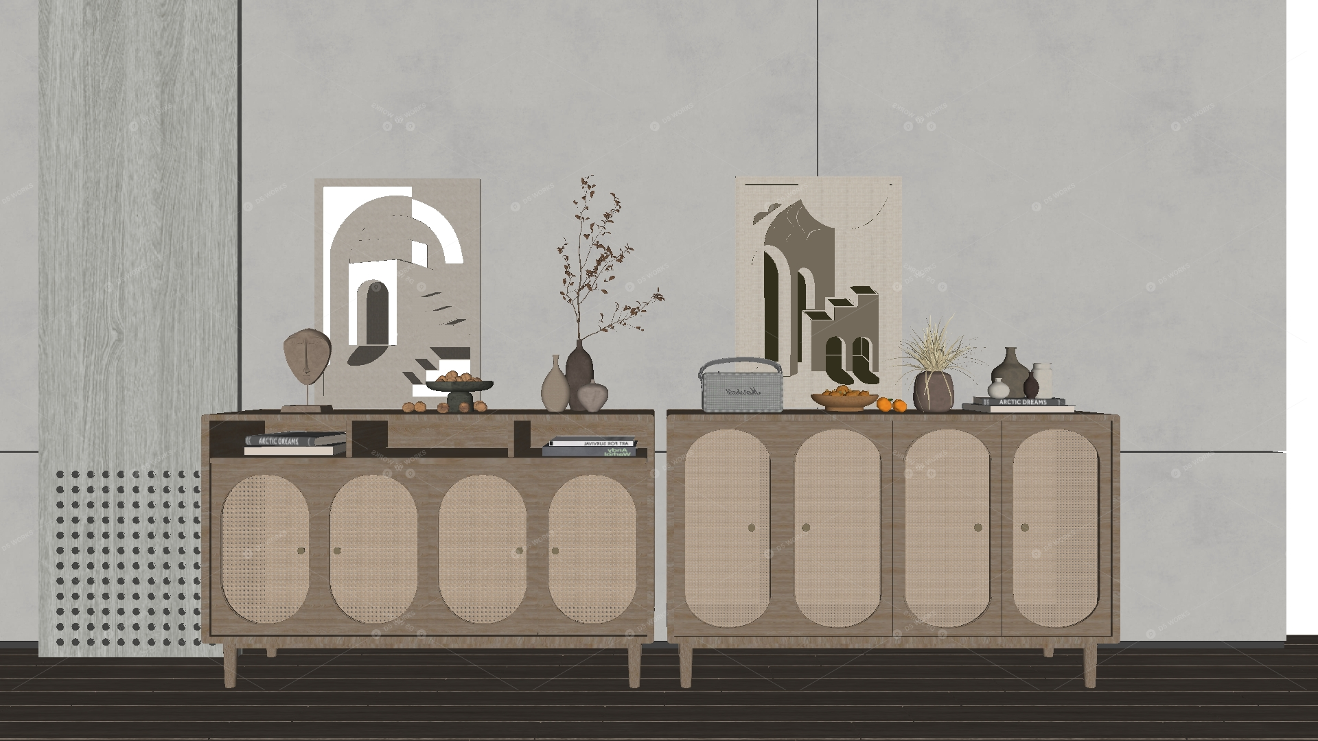 Decorative Sets 3D Models