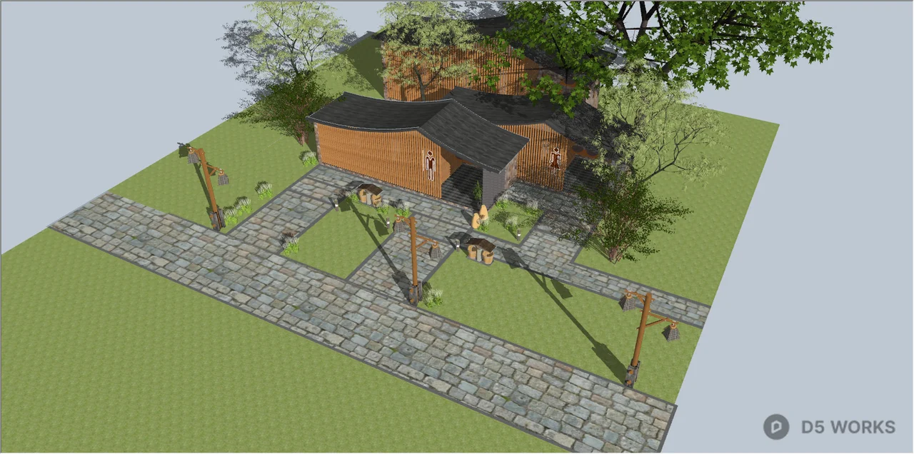 Observation Tower Structures 3d model thumbnail 2