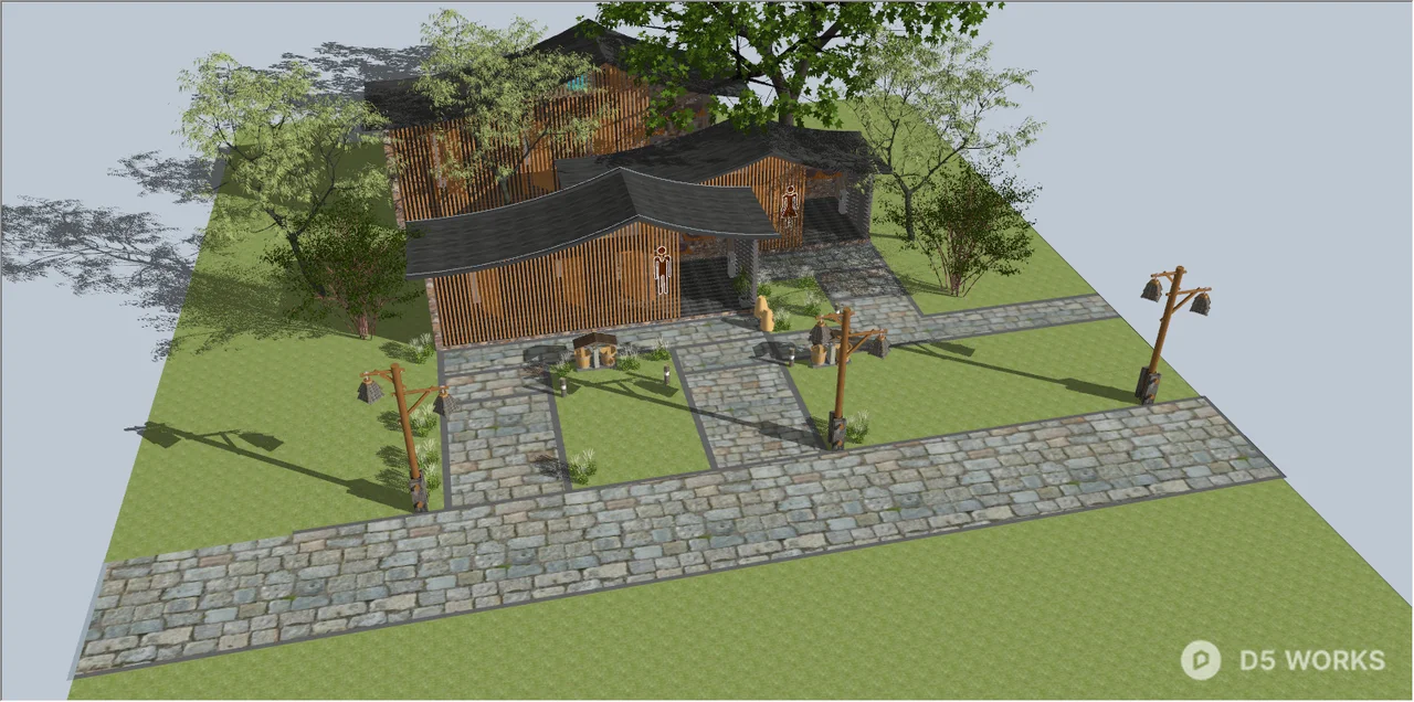 Observation Tower Structures 3d model thumbnail 3
