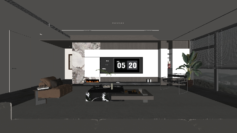 Modern Home Living Room
