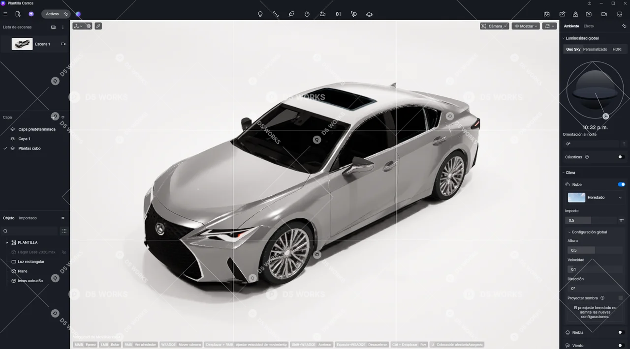Car 3d model thumbnail 2