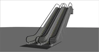 Modern Escalator