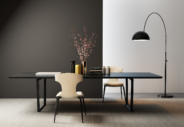 Modern New Chinese Desk & Chair Set