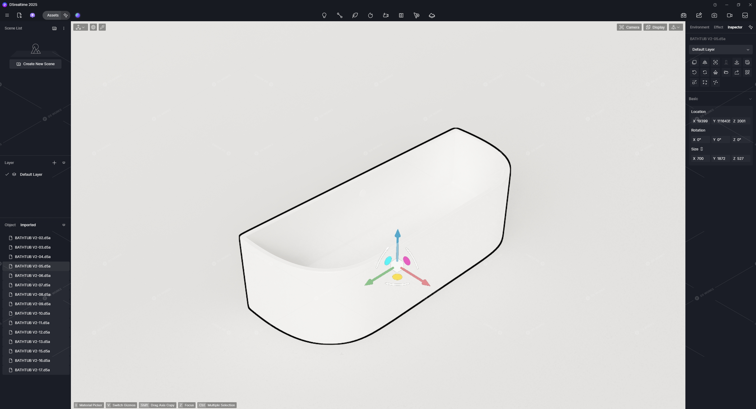 Bathtubs 3D Models 2