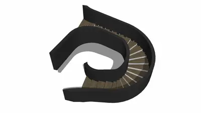 Modern Spiral Staircase