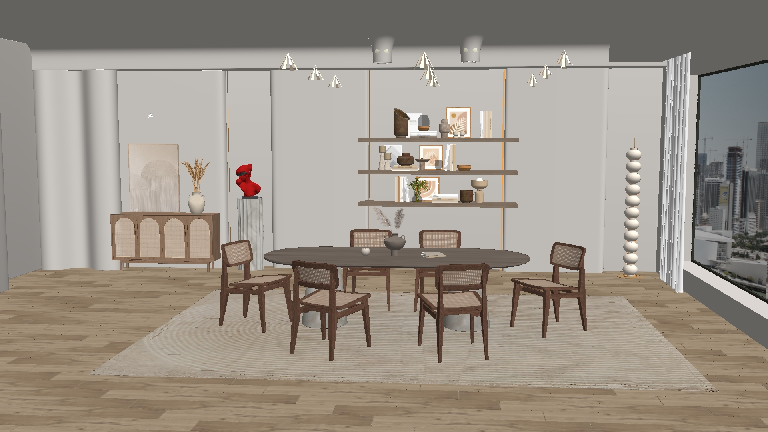 Modern Dining Room (Home)