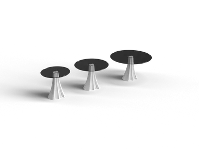 Minimalist Dining Table 3d model
