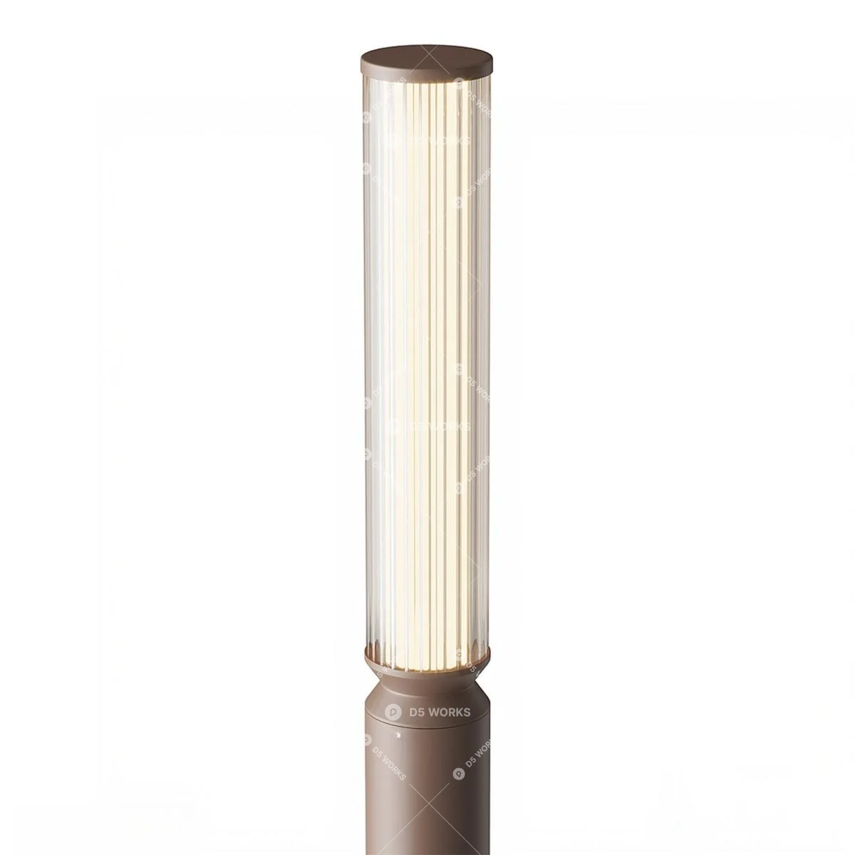 Modern Courtyard Lamp 3d model thumbnail 2
