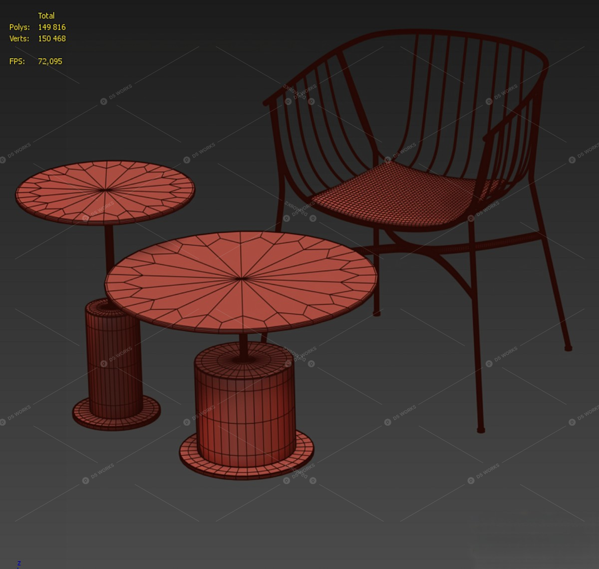 Furniture Sets 3D Models 4