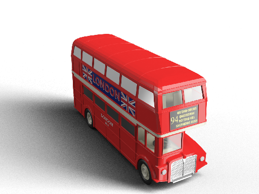 Modern Retro Toy Car