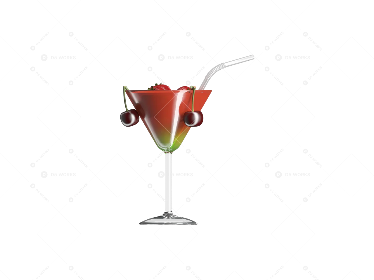 Food and Drink 3d model thumbnail 2