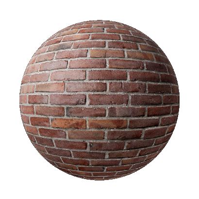 Wall Tile Solid Red Brick Wall