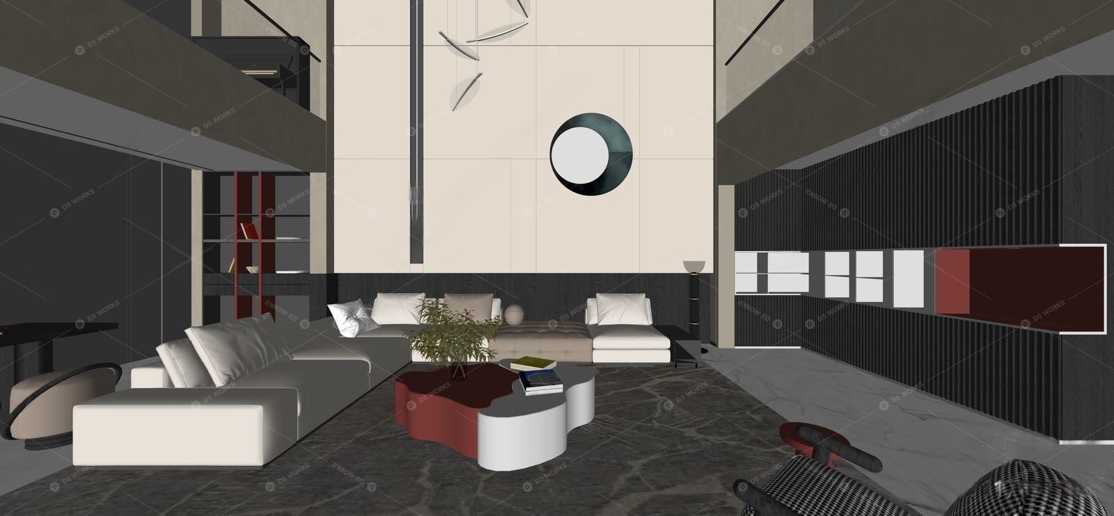 Living Rooms 3D Models 2