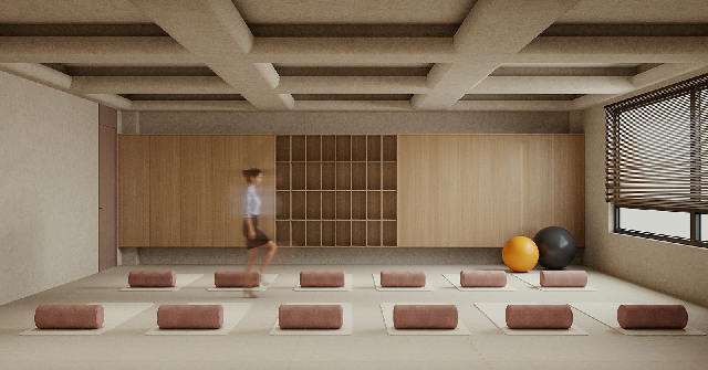 Modern Yoga Room