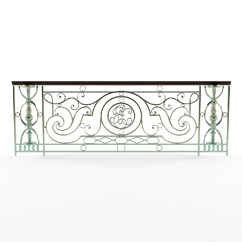 Modern Fence Guardrail