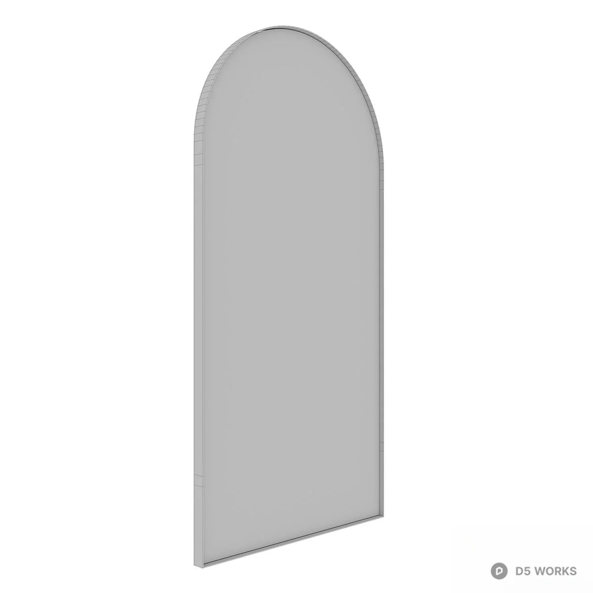 Arched Frame Mirror 3d model thumbnail 4