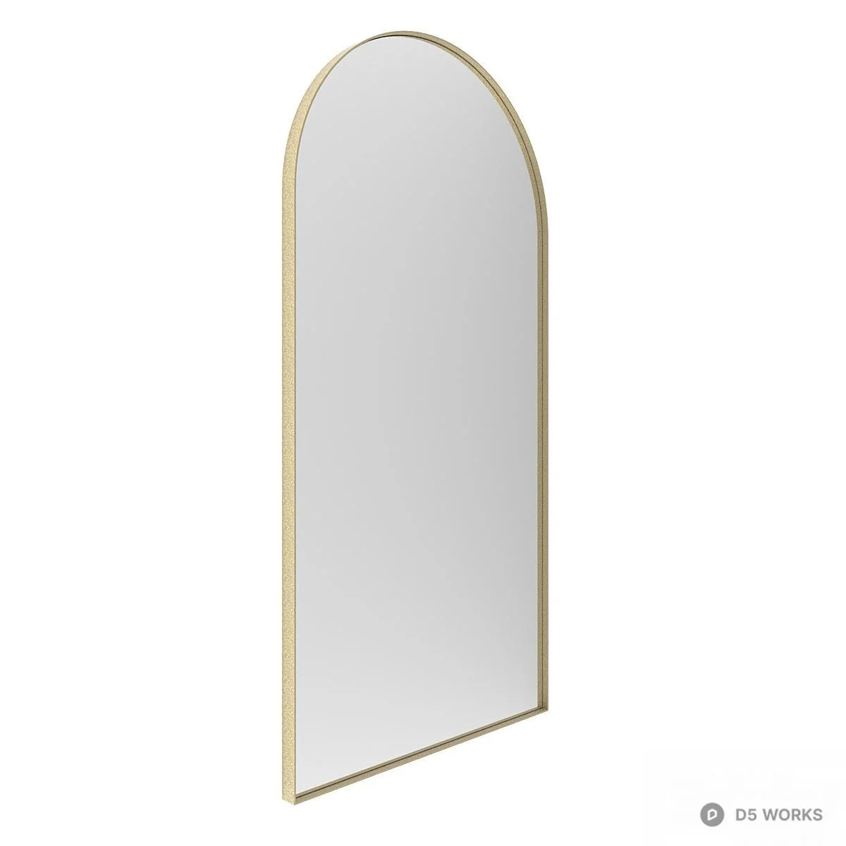 Arched Frame Mirror 3d model thumbnail 2