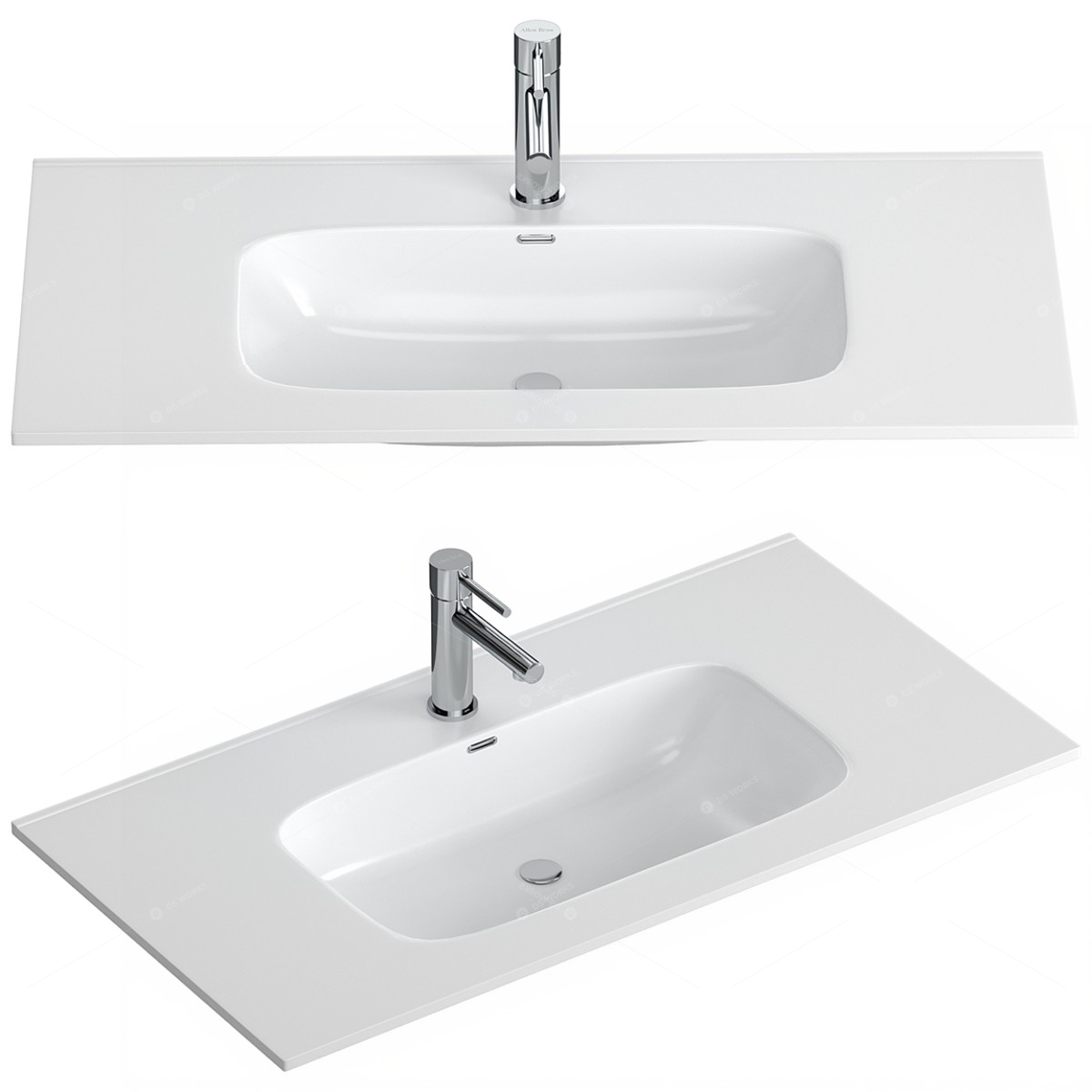 Wash Basins 3D Models