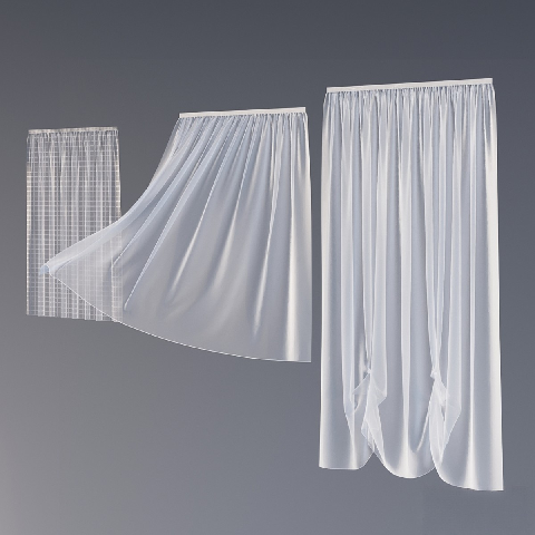 Modern Sheer Curtain