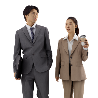 Multiple People Business couple 04