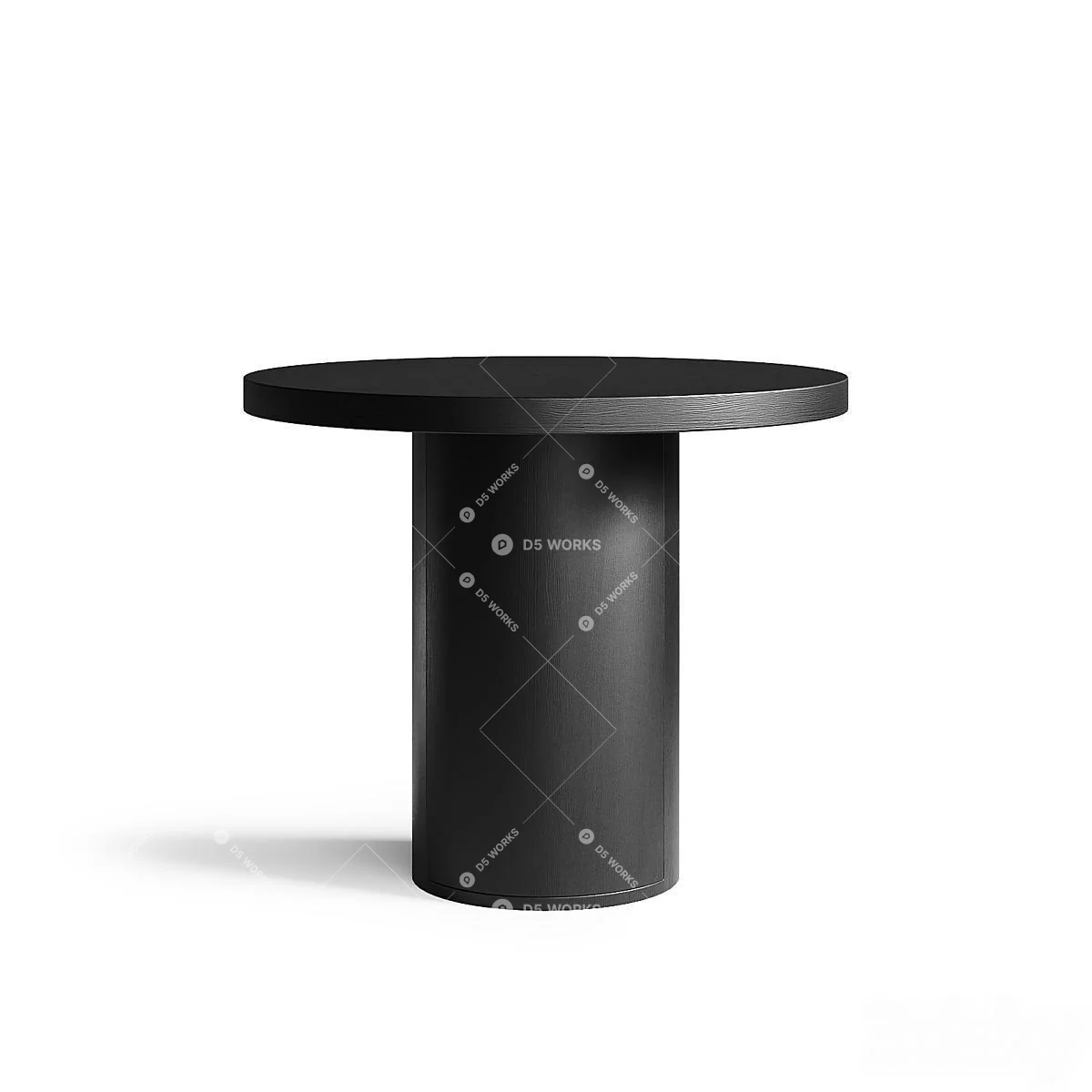 Modern Side Table Set 3d model thumbnail 4