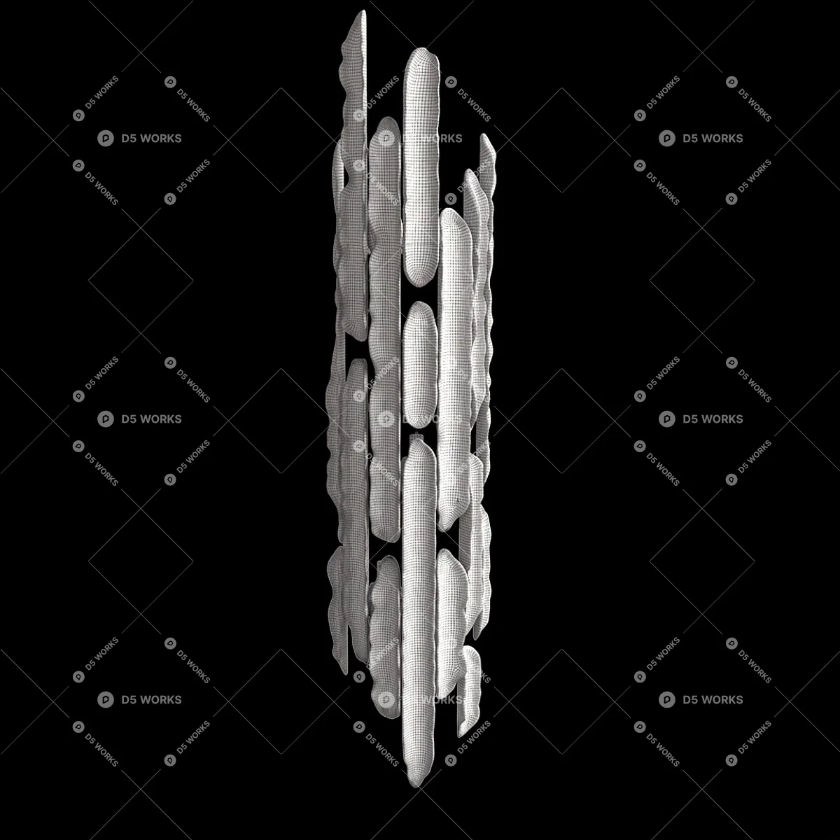 Quiet Luxury Wall Lamp 3d model thumbnail 2