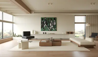 Home Living Room 3d model