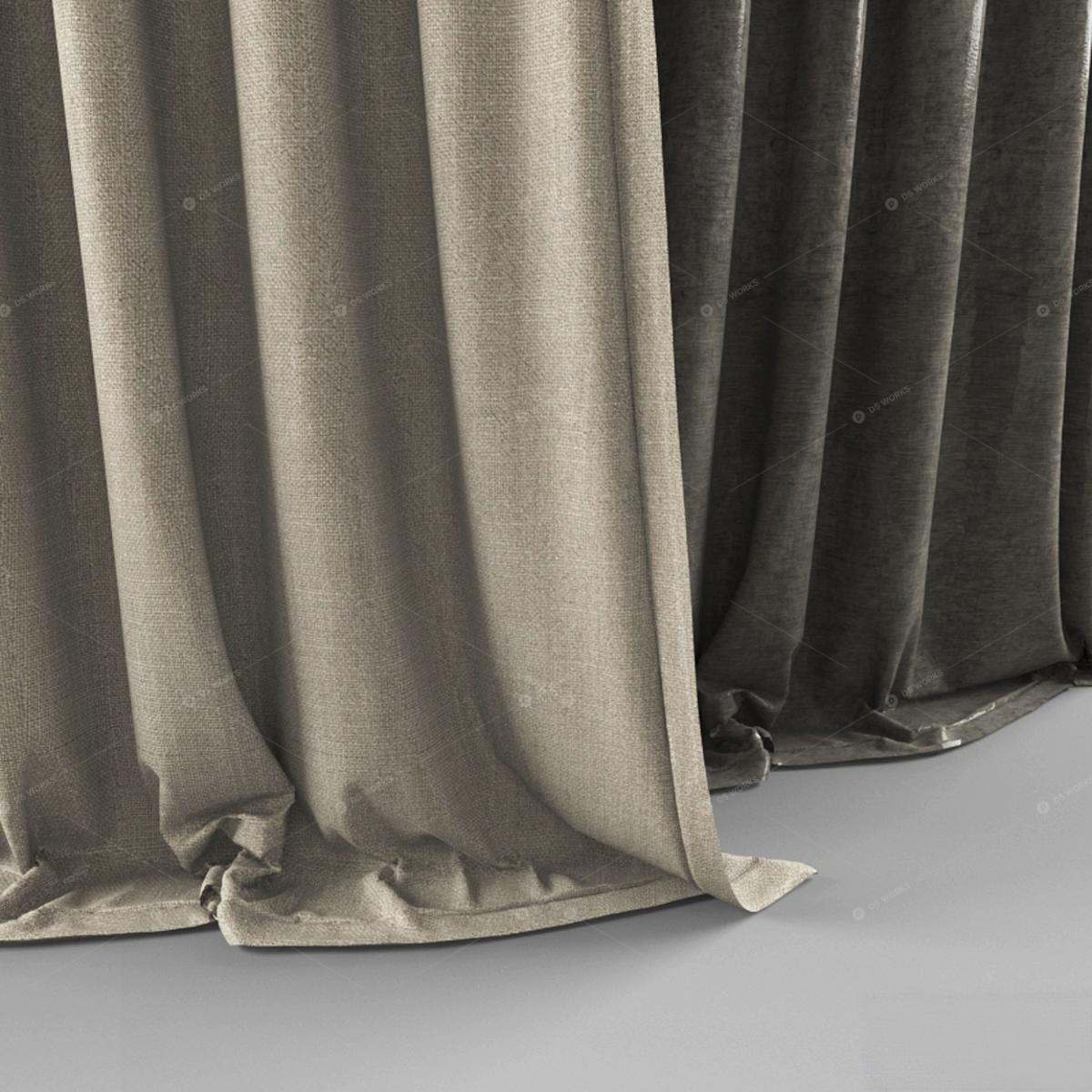 Curtains 3D Models 2