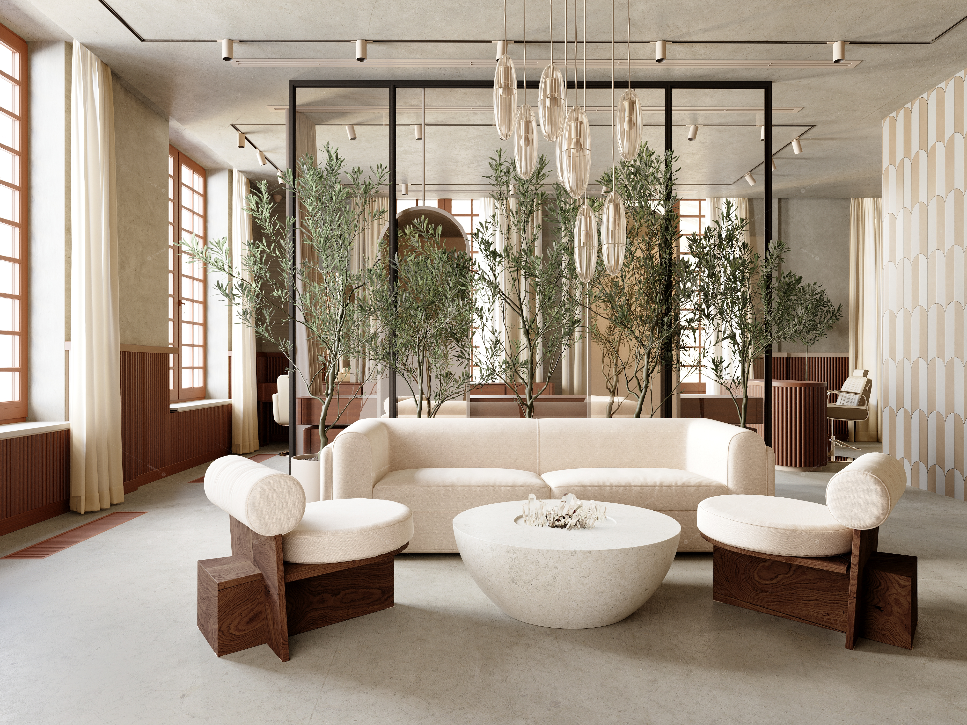Common Spaces 3D Models