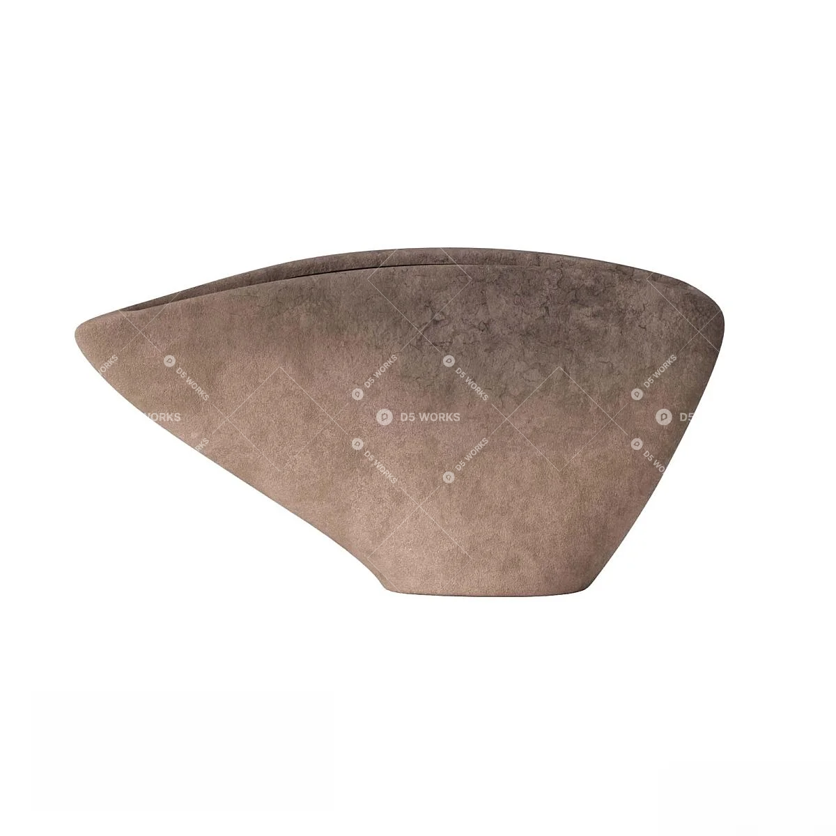 Wabi-Sabi Flowerpot 3d model thumbnail 2